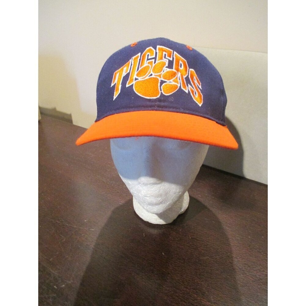 Vintage Pro Line Clemson University Tigers Fitted Hat Cap Pro Model 7 3/8 NCAA